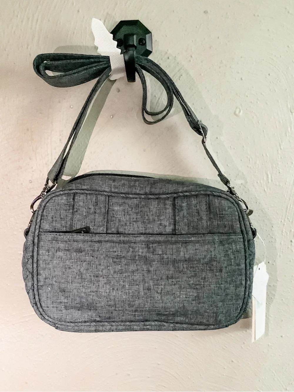NWT lug Carousel Convertible Crossbody Bag Quilted- RFiD